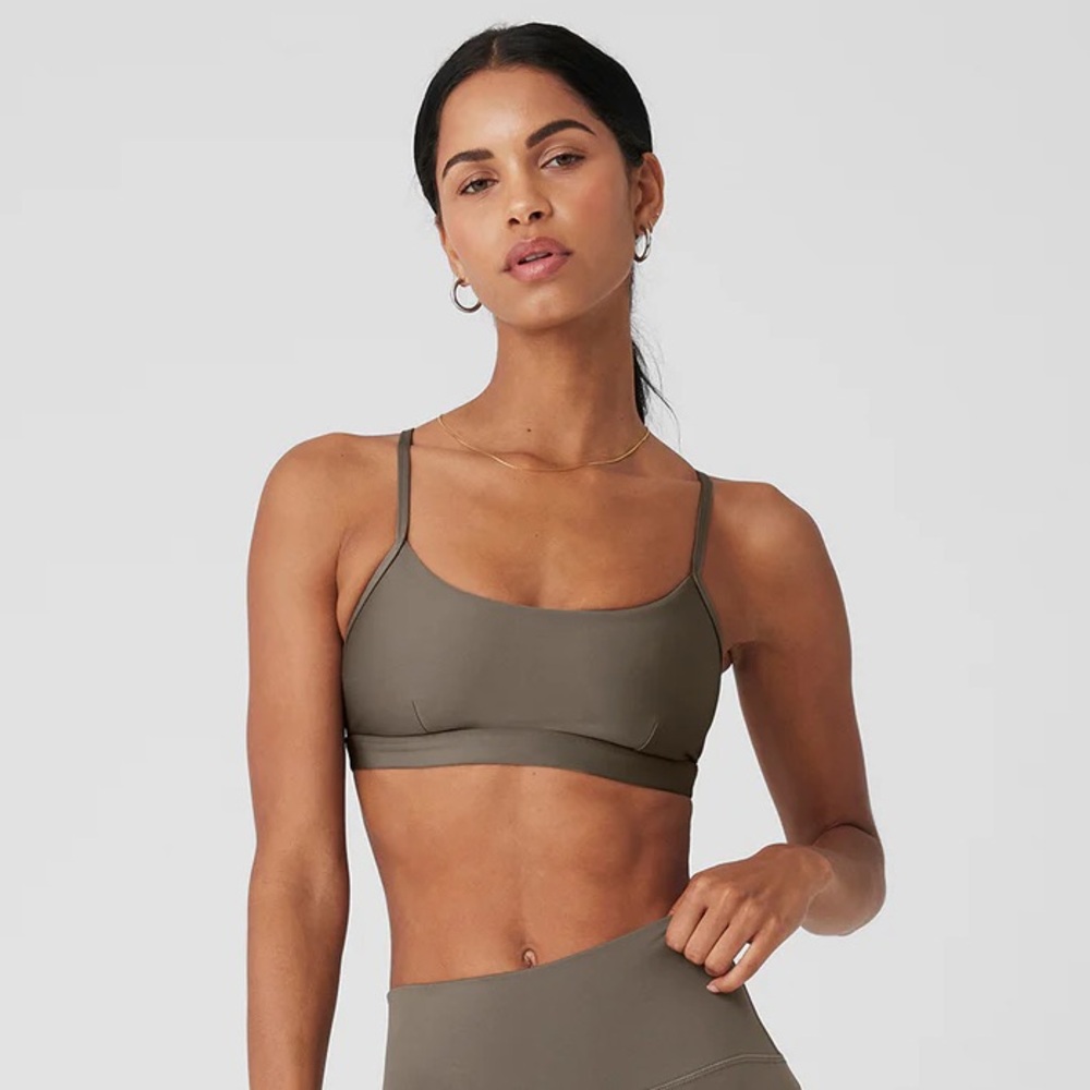 ALO Yoga Olive Tree Airlift Intrigue Sports Bra XS